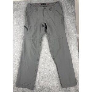 Marmot Lobo's Pants Convertible Stretch Zip Off Short Gray Womens Size 6 Hiking